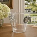 Horse Head Handle Acrylic Ice Bucket
