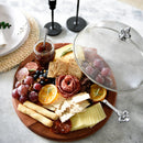 Fleur de Lis 3 Piece Picnic Cheese Board /Spreader