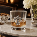Fleur-de-Lis Bar Glasses Set of 4