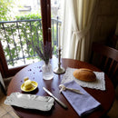 Fleur-De-Lis Bread Tray 6x12