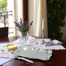Fleur-De-Lis Bread Tray 6x12