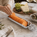 Fleur De Lis Cracker Serving Tray