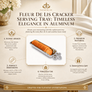 Fleur De Lis Cracker Serving Tray