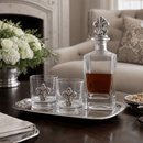Fleur-de-lis Decanter Set with Glasses