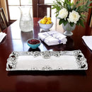 Fleur-De-Lis Oblong Tray