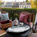 Fleur-De-Lis Oval Tray