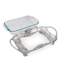 Fleur-De-Lis Pyrex Holder 3qt