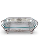 Fleur-De-Lis Pyrex Holder 3qt