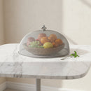 Fleur de Lis Stainless Mesh Picnic Cover
