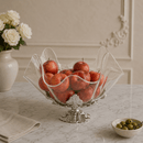 Fleur-De-Lis Stand Acrylic Bowl 11