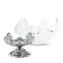 Fleur-De-Lis Stand Acrylic Bowl 11