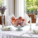 Fleur-De-Lis Stand Acrylic Bowl 11