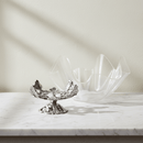 Fleur-De-Lis Stand Acrylic Bowl 14