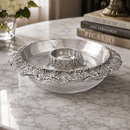 Chilling Appetizer and Seafood Serving Bowl - Grape Pattern