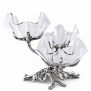 Grape Acrylic Bowls 3-Tiered Stand