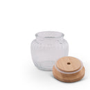 Grape Knob Glass Canisters