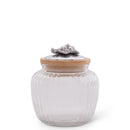 Grape Knob Glass Canisters