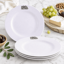 Grape Melamine Lunch Plates - Set of 4