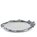 Grape Open Vine Round Tray Large