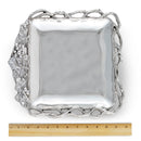 Grape Open Vine Square Tray 12