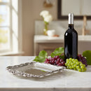 Grape Open Vine Square Tray 12