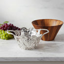 Grape Wood Tall Salad Bowl