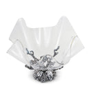 Grapevine Stand Acrylic Bowl 14