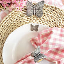 Butterfly Melamine Lunch Plates - Set of 4