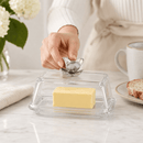 Glass Butter Dish - Magnolia