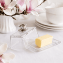 Glass Butter Dish - Magnolia