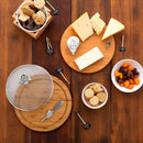 Magnolia 3 Piece Picnic Cheese Board / Spreader