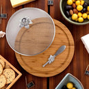 Magnolia 3 Piece Picnic Cheese Board / Spreader