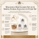 Magnolia Bar Glasses Set of 4