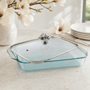 Magnolia Lid with Pyrex 3 quart Baking Dish