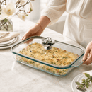 Magnolia Lid with Pyrex 3 quart Baking Dish