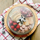 Olive 3 Piece Picnic Cheese Board / Spreader