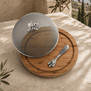 Olive 3 Piece Picnic Cheese Board / Spreader