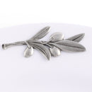 Olive Melamine Lunch Plates - Set of 4