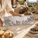 Olive Oblong Tray