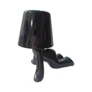 Articulated golden man table lamp for bedroom night light