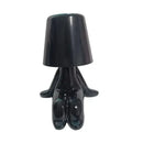 Articulated golden man table lamp for bedroom night light