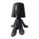 Articulated golden man table lamp for bedroom night light