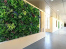 Country Fern Artificial Vertical Garden Green Wall Panel 40×40in 11 SQ FT – UV Resistant – Commercial Grade