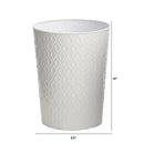 10” Embossed Tin Planter