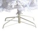 11’ Slim White Artificial Christmas Tree with 950 Warm White LED Lights and 2836 Bendable Branches