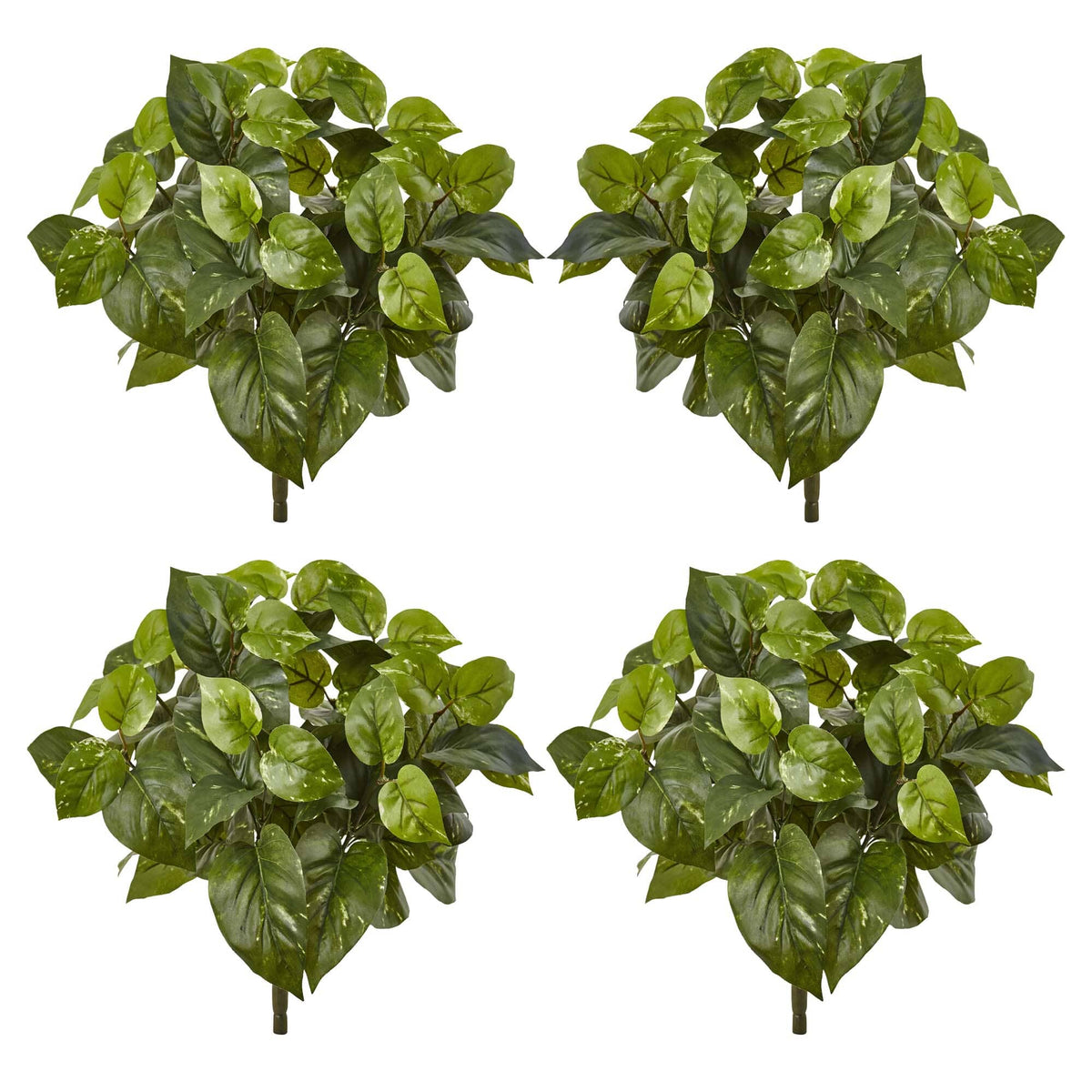 pothos artificial plant Nearly Natural 16-in Pothos Artificial Plant (Set of 6)