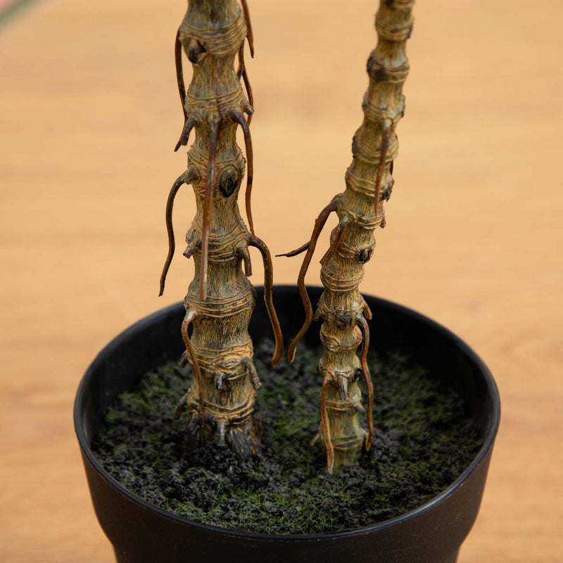 2' Artificial Dracaena Marginata Plant