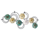 2.5’ x 1.5’ Scallop Design Metal Wall Art Decor