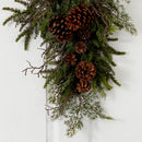 26” Pine & Pine Cone Teardrop