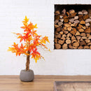 3’ Autumn Deluxe Maple Artificial Fall Tree
